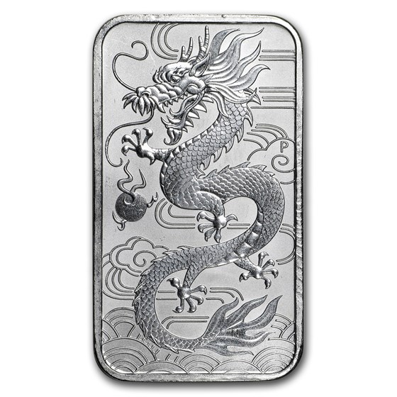 2018 Australia 1 oz Silver Dragon (Abrasions) 2018 Australia 1 oz Silver Dragon (Abrasions)
