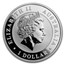 2018 Australia 1 oz Silver Kookaburra BU (Dog Privy)
