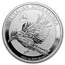 2018 Australia 1 oz Silver Kookaburra BU (Panda Privy)