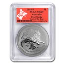 2018 Australia 1 oz Silver Lunar Dog MS-69 PCGS (FS, Red Label) 2018 Australia 1 oz Silver Lunar Dog MS-69 PCGS (FS, Red Label)