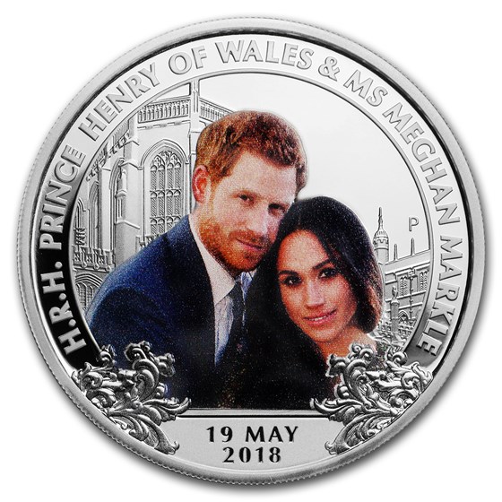 2018 Australia 1 oz Silver Royal Wedding Proof 2018 Australia 1 oz Silver Royal Wedding Proof