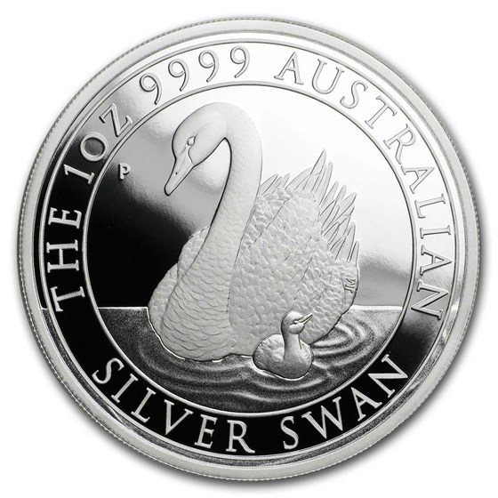 2018 Australia 1 oz Silver Swan Proof (w/Box & COA) 2018 Australia 1 oz Silver Swan Proof (w/Box & COA)