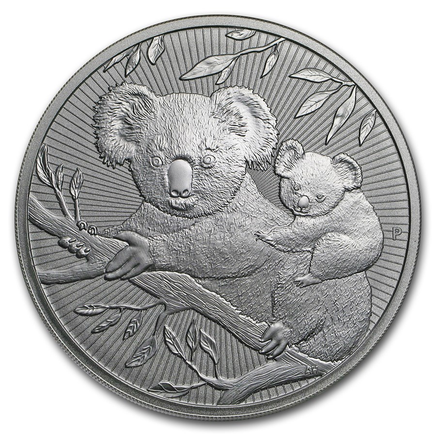 2018 Australia 10 oz Silver Koala BU (Piedfort)