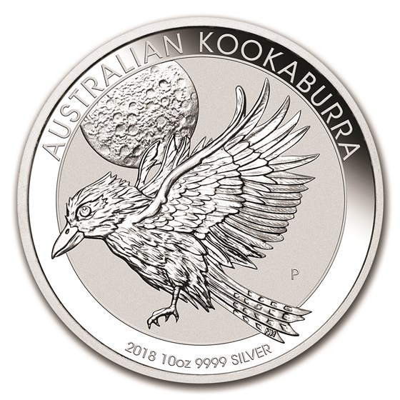 2018 Australia 10 oz Silver Kookaburra BU 2018 Australia 10 oz Silver Kookaburra BU