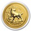 2018 Australia 2 oz Gold Lunar Dog BU
