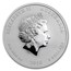 2018 Australia 5 oz Silver Lunar Dog BU