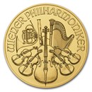 2018 Austria 1/2 oz Gold Philharmonic BU