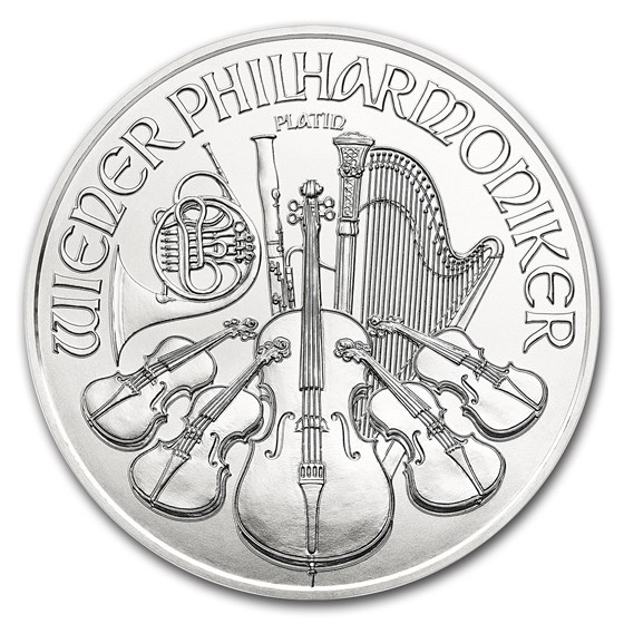 2018 Austria 1/25 oz Platinum Philharmonic BU 2018 Austria 1/25 oz Platinum Philharmonic BU