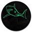 2018 Austria Cupro-Nickel €3 Colorful Creatures (The Shark)