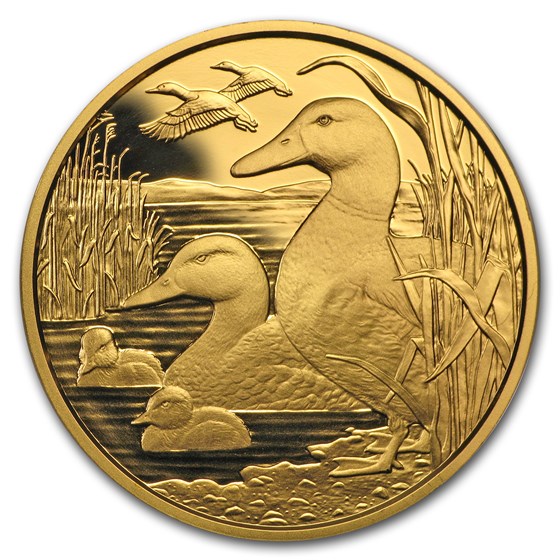 2018 Austria Proof Gold €100 Wildlife in our Sights (The Mallard) 2018 Austria Proof Gold €100 Wildlife in our Sights (The Mallard)