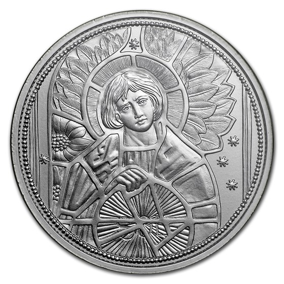 2018 Austria Silver €10 Guardian Angels (Uriel)