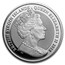 2018 BVI 1 oz Silver Pegasus Reverse Frosted BU