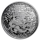 2018 Cameroon 1 oz Silver Imperial Dragon BU