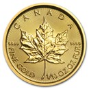 2018 Canada 1/10 oz Gold Maple Leaf BU