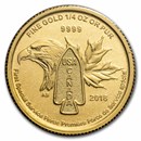 2018 Canada 1/4 oz Gold $10 Special Service Force BU