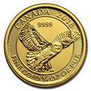 2018 Canada 1/4 oz Gold Owl BU