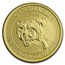 2018 Canada 1/4 oz Gold Wolverine BU