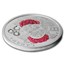 2018 Canada 1/4 oz Silver $3 Celebration of Love (Roses)