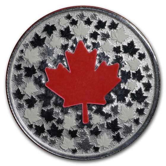 2018 Canada 1/4 oz Silver $5 Hearts Aglow 2018 Canada 1/4 oz Silver $5 Hearts Aglow