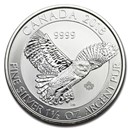 2018 Canada 1.5 oz Silver $8 Snow Owl BU