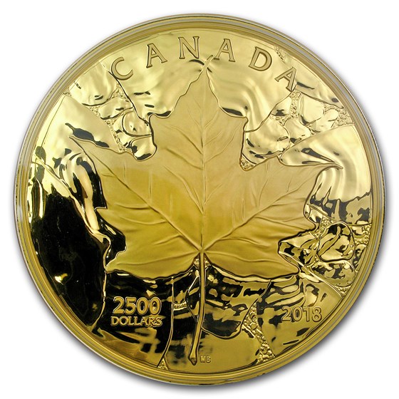 2018 Canada 1 Kilo Gold Sugar Maple Majesty 2018 Canada 1 Kilo Gold Sugar Maple Majesty