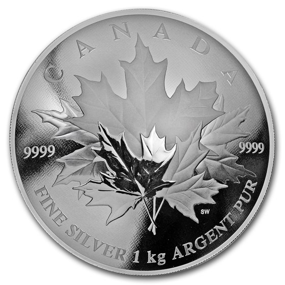 2018 Canada 1 kilo Silver $250 Maple Leaf Forever 2018 Canada 1 kilo Silver $250 Maple Leaf Forever