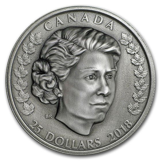 2018 Canada 1 oz Ag $25 Queen Elizabeth II: The New Queen 2018 Canada 1 oz Ag $25 Queen Elizabeth II: The New Queen