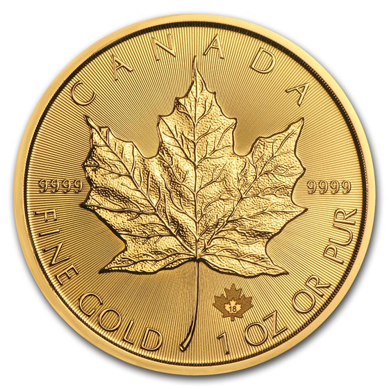 2018 Canada 1 oz Gold Maple Leaf BU