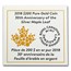 2018 Canada 1 oz Proof Gold $200 30th Anniversary of the SML