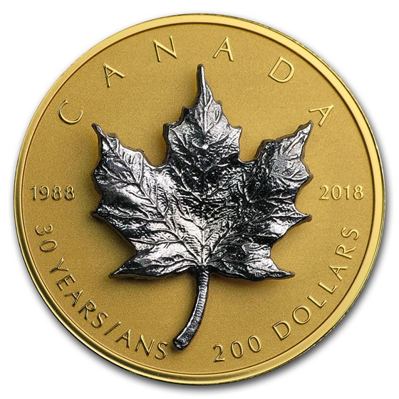 2018 Canada 1 oz Proof Gold $200 30th Anniversary of the SML 2018 Canada 1 oz Proof Gold $200 30th Anniversary of the SML