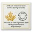 2018 Canada 1 oz Silver $20 Golden Spring Pysanka