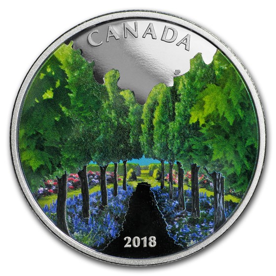 2018 Canada 1 oz Silver $20 Maple Tree Tunnel 2018 Canada 1 oz Silver $20 Maple Tree Tunnel