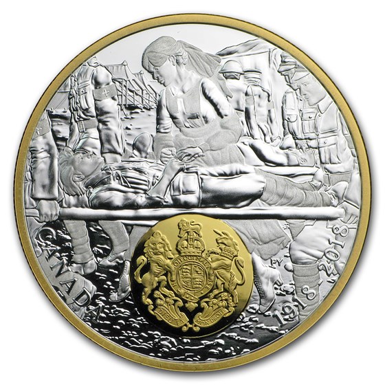 2018 Canada 1 oz Silver $20 WWI Allied Forces: Great Britain 2018 Canada 1 oz Silver $20 WWI Allied Forces: Great Britain