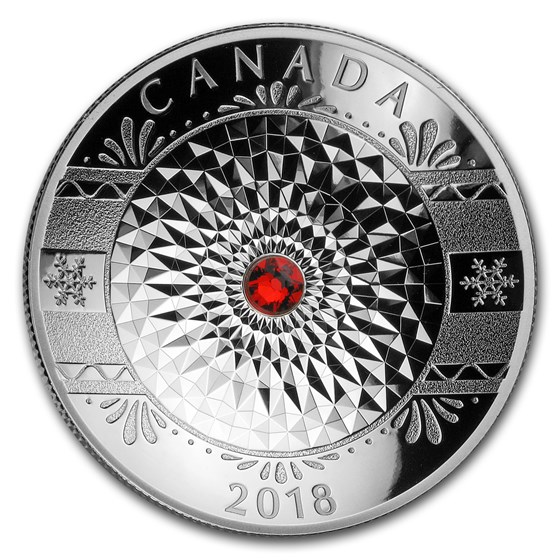 2018 Canada 1 oz Silver $25 Classic Holiday Ornament 2018 Canada 1 oz Silver $25 Classic Holiday Ornament