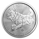 2018 Canada 1 oz Silver Predator Series Wolf