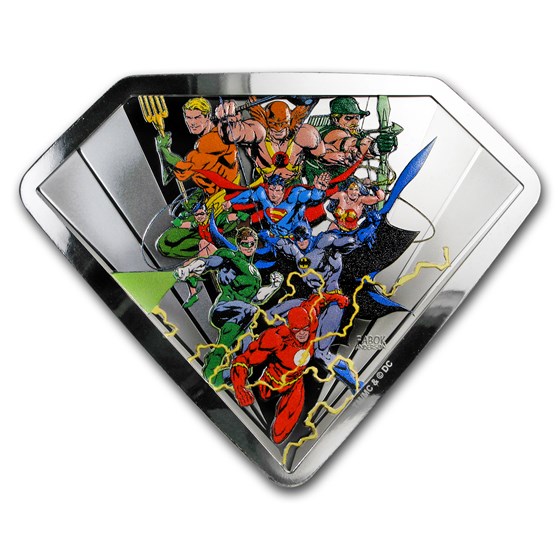 2018 Canada 10 oz Silver $100 DC Comics: The Bronze Age 2018 Canada 10 oz Silver $100 DC Comics: The Bronze Age