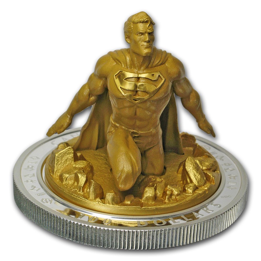2018 Canada 10 oz Silver $100 SUPERMAN™: The Last Son of Krypton