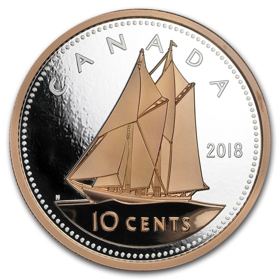 2018 Canada 5 oz Silver $1 Big Coin Series Bluenose (10-Cents) 2018 Canada 5 oz Silver $1 Big Coin Series Bluenose (10-Cents)