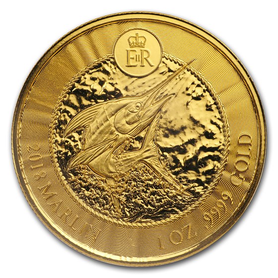 2018 Cayman Islands 1 oz Gold Marlin BU (No Assay) 2018 Cayman Islands 1 oz Gold Marlin BU (No Assay)