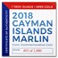 2018 Cayman Islands 1 oz Gold Marlin Proof (Colorized, Box & COA)
