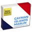 2018 Cayman Islands 1 oz Gold Marlin Proof (Colorized, Box & COA)