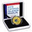 2018 Cayman Islands 1 oz Gold Marlin Proof (Colorized, Box & COA)