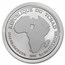 2018 Chad 1 oz Silver African Lion (BU)