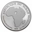 2018 Chad 1 oz Silver African Lion (BU)