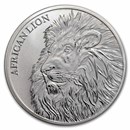 2018 Chad 1 oz Silver African Lion (BU)