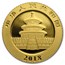 2018 China 1 gram Gold Panda BU (Sealed)