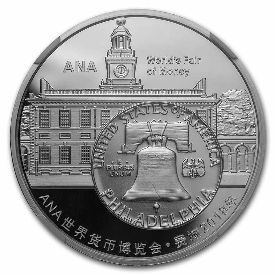 Buy 2018 China 1 oz Silver Panda GEM Proof NGC ANA World Fair | APMEX