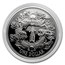 2018 China 1 oz Silver Tientsin Dragon Dollar Restrike (PU)