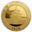 2018 China 15 Gram Gold Panda MS-69 PCGS (FS)