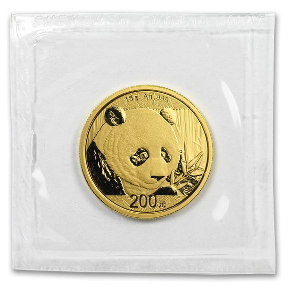 Buy 2018 China 5Coin Gold Panda Set BU (Sealed) APMEX